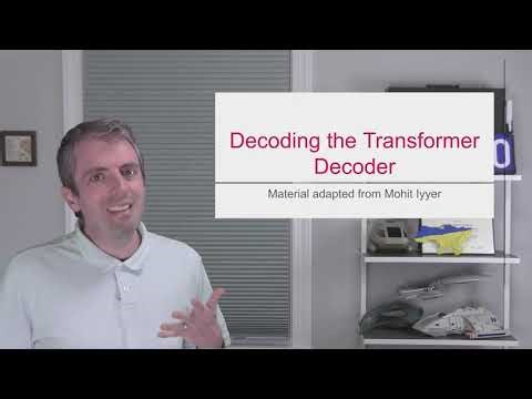 What BERT Can’t Do: The Transformer's Decoder [Lecture]