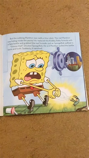 The Good, The Bad, And The Krabby! Story Book #spongebob #storytime #storybook #read #book #shorts