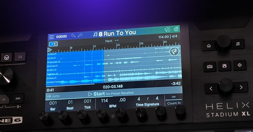 Line 6 Helix Stadium Showcase Guide - SweetCare