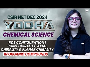 R&S Configuration | Point Chirality, Axial Chirality & Planar Chirality In Organic Compounds
