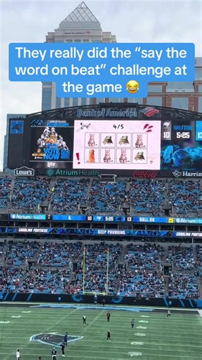 Say The Word Challenge at the Game: A Hilarious Experience
