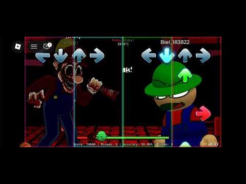 MMM (FNF In Roblox) Mario.exe VS Mario