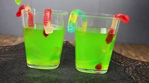 Spooky Drinks for Halloween with Fog You Can Make at Home