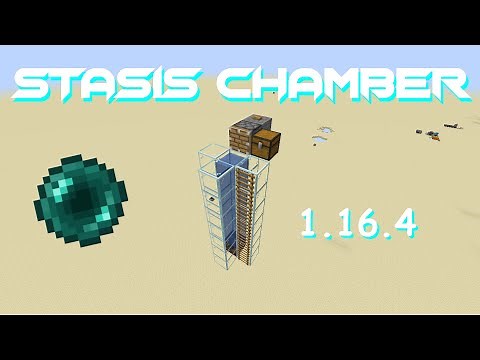Ender Pearl Stasis Chamber(1.16.4 Java Edition)