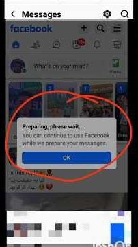 Facebook lite message problem | Easy solution step by step #facebook #socialfeed