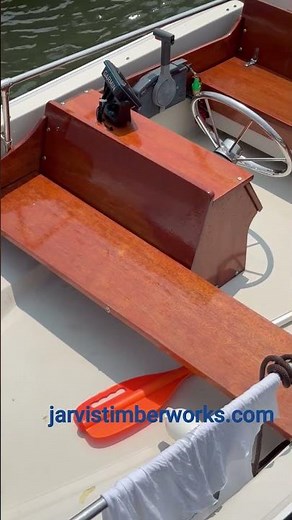 BOSTON WHALER wood restoration
