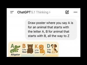 Can ChatGPT generate the alphabet?
