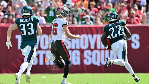 Philadelphia Eagles score rare defensive two-point conversion. Here's how