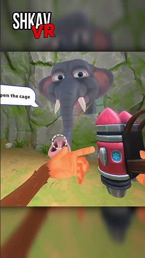 ВСЕ МЕШАЮТ МНЕ ВЫПУСТИТЬ ОБЕЗЬЯНКУ! #iammonkeyvr #обезьяна #vrигры