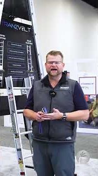 TranzVolt G2: The Ultimate Battery-Powered Ladder Hoist in Action #fallprotection #roofing