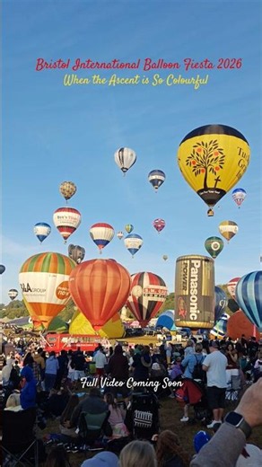 When the 5AM alarm is worth it ... feat Bristol International Balloon Fiesta 2026
