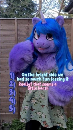 Izzy best lines! my little pony izzy moonbow cosplay! mlp fursuit!