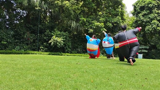 Watch Inflatable Fat Ninja Costume on Amazon Live