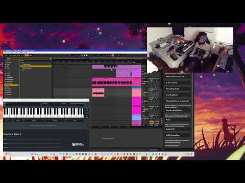 Justin (Azzy) Throwing some vocals on the beat
