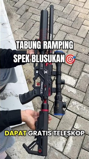 PCP BOCAP PREDATOR VERSI MINI SPEK SENAPAN PREMIUM