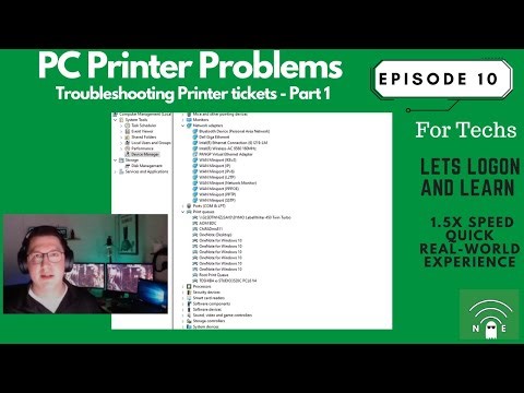IT Technician Training Course- EP10/Part 1 - PC Printer Problems