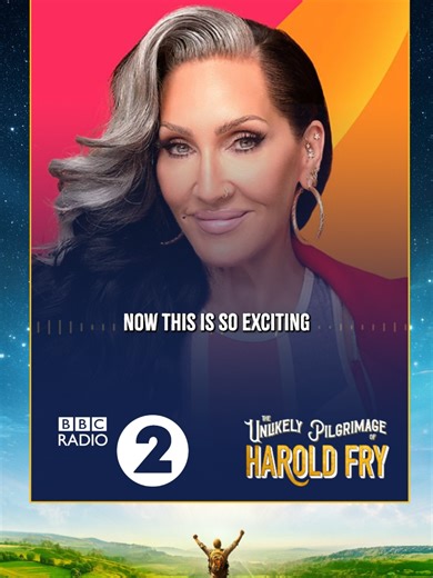 @officialmichellevisage APPROVED! The stage is set for #HaroldFry with #MarkAddy and #JennaRussell. Don't miss out! @bbcradio2