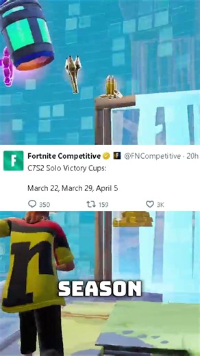 Solo Victory Cups Are Coming to Fortnite C7S2 👀