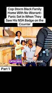 Cop Storm Black Family Home With No Warrant-Panic Set In When They Saw His NSA Badge on the Counter | Awesome Videos