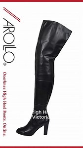 Arollo Thigh High Boots Victoria available at www.arolloboots.com | Arollo High Heel Overknee Boots - Fanpage