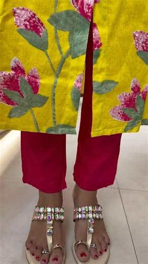 Kongu Naatu Suvai on Instagram: "இனி இத போட்டு comfort அஹ் இருங்க…!! Straight cut pants at affordable price range..!! Must try ❤️ #Pants #dress #trending #instagood #share"