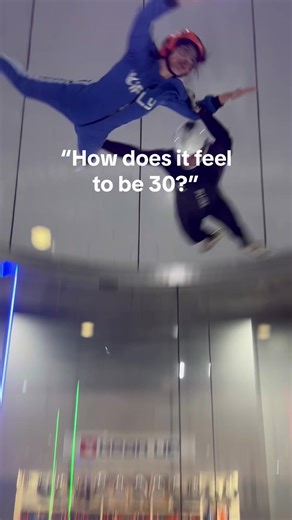 The same 😄 #turning30 #indoorskydiving