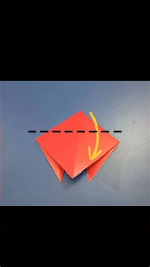 DIY Origami Paper Ladybug