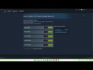 Steam 2025 지갑 잔액 충전 방법