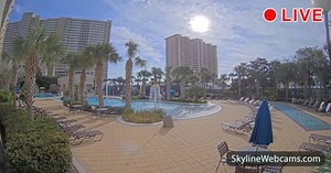 【LIVE】 Webcam Strand von Panama City | SkylineWebcams