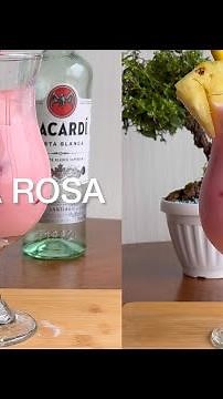 PINK PANTHER COCKTAIL. Here I show you how to make this delicious pink drink.