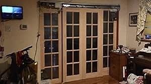 Olideauto Automatic Sliding Door Actuator, Automatic Doors Mechanism-Heavy Duty Model,Single Double Pocket Slide Opener with DC24V Brushless Motor