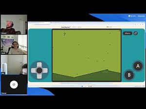 Playing the games for the Multitasking Mini Game Jam in MakeCode Arcade!