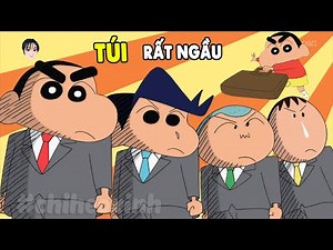 Review Shin Cậu Bé Bút Chì Tổng Hợp Phần 108 | #CHIHEOXINH | Túi Đi Làm Của Shin