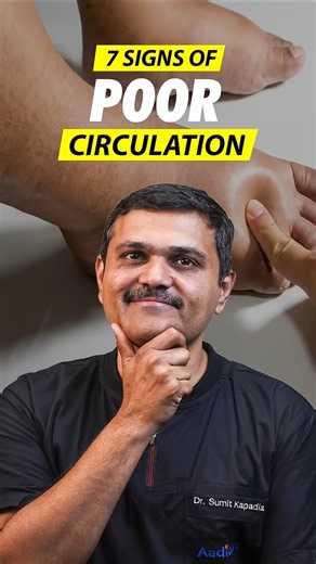 Your Body Sends These 7 Signs Before Blood Circulation Fails
