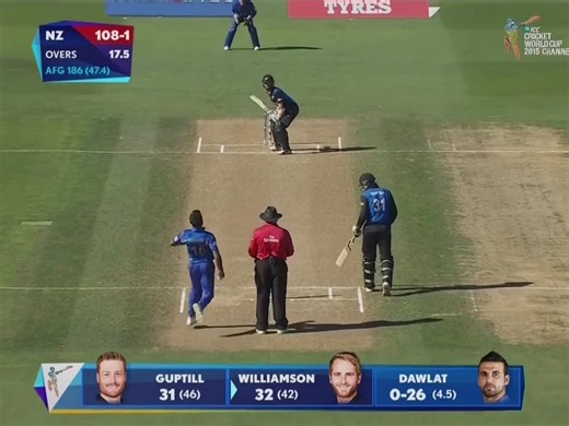Afghanistan vs New Zealand in the 2015 Cricket World Cup
