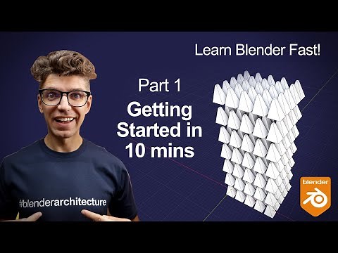 Blender for Architectural Design Tutorial Part 1 - Getting Started with UI and Modifiers