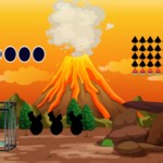 Volcano Dino Rescue - World Escape Games