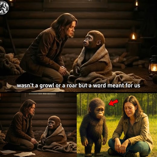 A Rescued Bigfoot Infant Mimicked Human Speech, and the Warning It Gave Was Terrifying Eliza Watson, a 38-year-old wildlife researcher, lived a life measured by the silent rhythms of the Pacific Northwest. Her cabin was a sanctuary of cedar and stone, far from the jarring noise of cities. She was a woman of science, trained to observe without bias and document without emotion. But on a morning thick with silver mist, science failed to prepare her for the sound she heard: a high-pitched, rhythmic