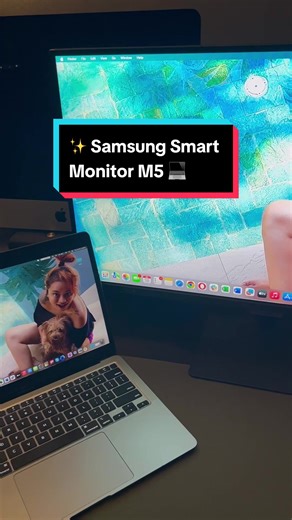 Unboxing my new Samsung Smart Monitor M5 - Wifi enabled & built-in Apps
