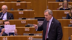 Seb Dance MEP trolls Nigel Farage in the European Parliament
