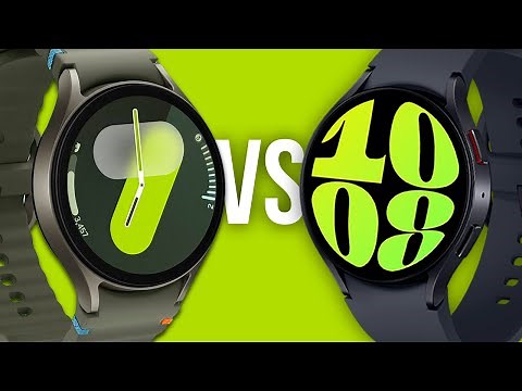 Comparison: GALAXY WATCH 7 vs GALAXY WATCH 6 - What changes? Which SAMSUNG to choose?
