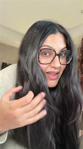 Got compliments on my hair the rest of the day #hair #glitter #hairhack #prom