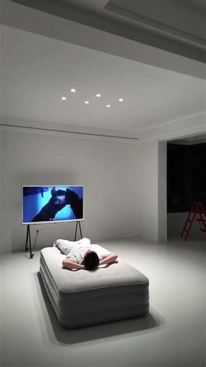 The Cozy Comfort of Solo Sleep in the Living Room