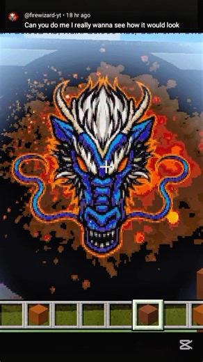 Made the MOST POWERFUL Minecraft LOGO 😱🔥designed this