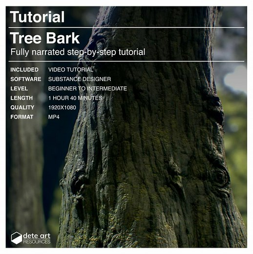 Daniel Thiger - Tutorial | Substance Designer | Creating Tree Bark