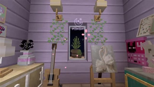 Minecraft PE Aesthetic Addonsྀི on Instagram: "Lily furniture 🎀🎀✨#minecraft #adorable #cute #decor #furniture #foryou #lilyfurniture #minecraftgirls"