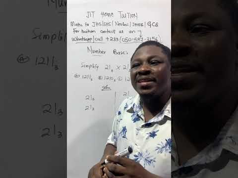 NUMBER BASES - how to multiply in different number base