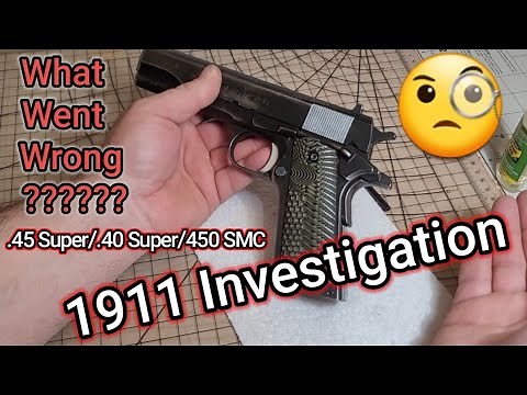 Remington 1911 R1 Failure Investigation.