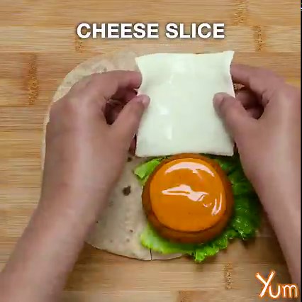 652K views · 2.3K reactions | Burger Roti Wrap Recipe* in the comment section! | Yum | Facebook