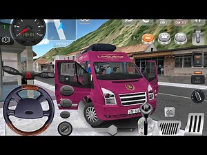 Real Ford Transit Games - VIP Passenger Van Game Driving 3D Minibus Simulator - Android Gameplay